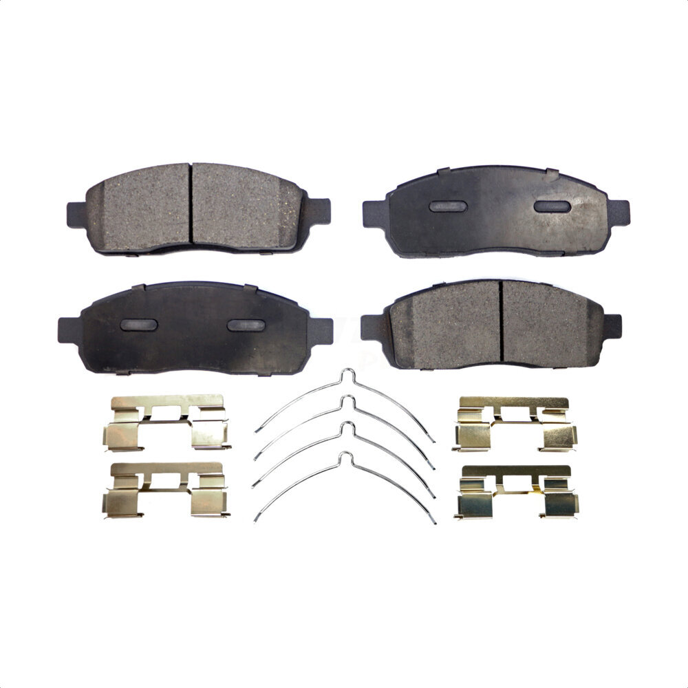 Front Semi-Metallic Disc Brake Pads PPF-D1083 For Ford F-150 Lincoln Mark LT