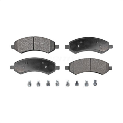 Front Semi-Metallic Disc Brake Pads PPF-D1084 For Ram 1500 Classic Dodge Dakota Chrysler Aspen
