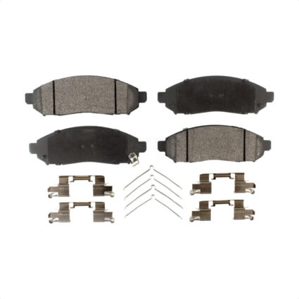 Front Semi-Metallic Disc Brake Pads PPF-D1094 For Nissan Frontier NV200 Pathfinder Xterra LEAF City