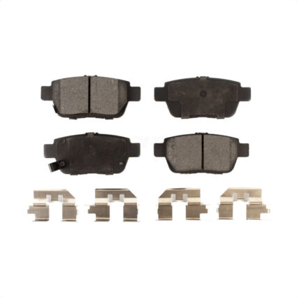 Rear Semi-Metallic Disc Brake Pads PPF-D1103 For Honda Ridgeline Acura TL