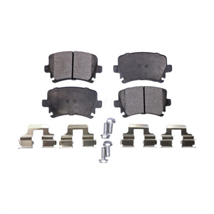 Rear Semi-Metallic Disc Brake Pads PPF-D1108 For Volkswagen Tiguan Jetta Audi GTI Rabbit A4 Quattro