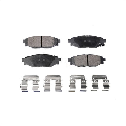 Rear Semi-Metallic Disc Brake Pads PPF-D1114 For Subaru Crosstrek Impreza Forester Outback XV WRX