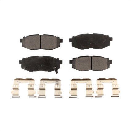 Rear Semi-Metallic Disc Brake Pads PPF-D1124 For Subaru Forester Outback Legacy BRZ WRX Scion FR-S
