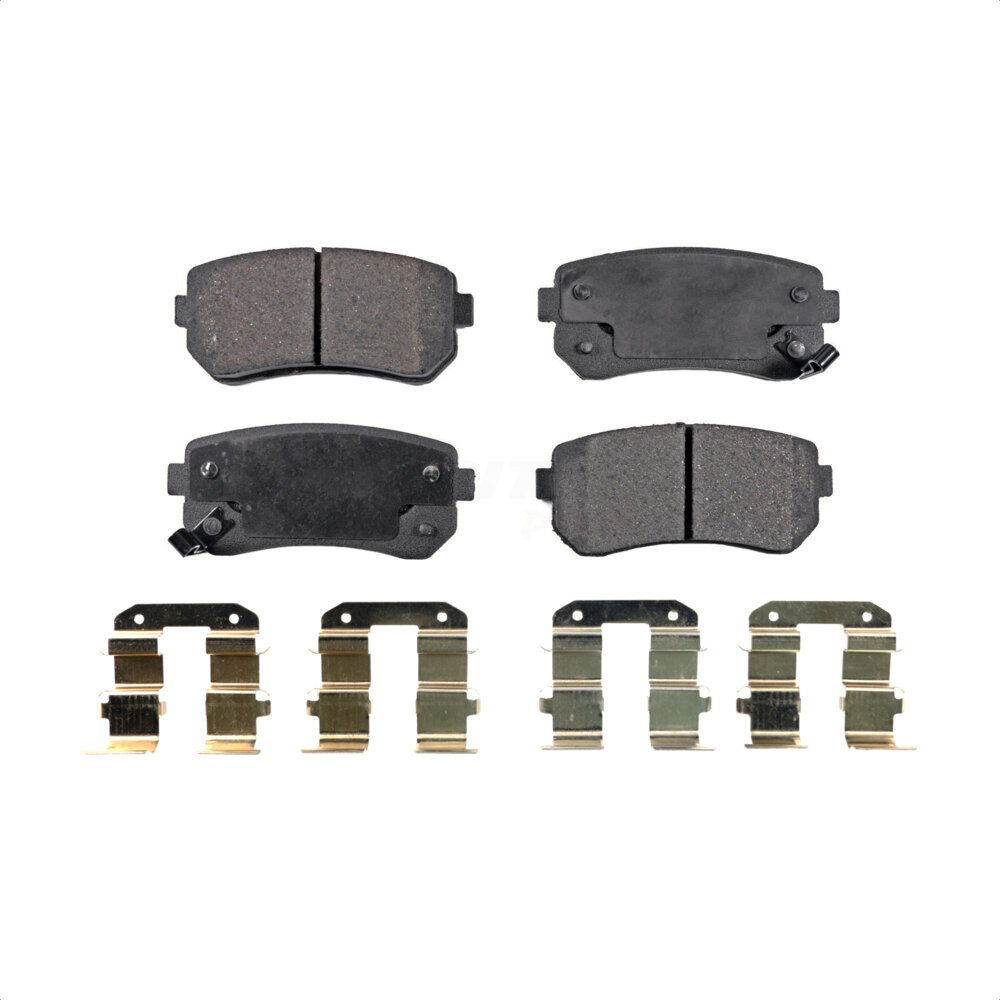 Rear Semi-Metallic Disc Brake Pads PPF-D1157 For Hyundai Tucson Elantra Kia Accent Sportage Forte