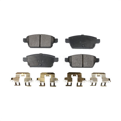 Rear Semi-Metallic Disc Brake Pads PPF-D1161 For Ford Fusion Mazda 6 Lincoln MKZ Zephyr Mercury