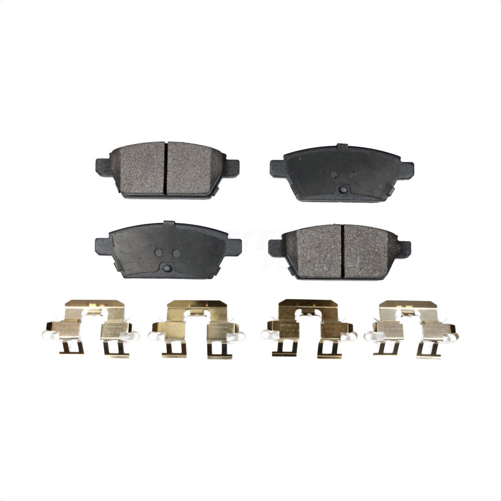 Rear Semi-Metallic Disc Brake Pads PPF-D1161 For Ford Fusion Mazda 6 Lincoln MKZ Zephyr Mercury