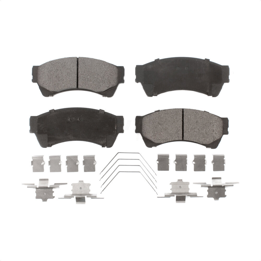 Front Semi-Metallic Disc Brake Pads PPF-D1164 For Ford Fusion Mazda 6 Lincoln MKZ Zephyr Mercury