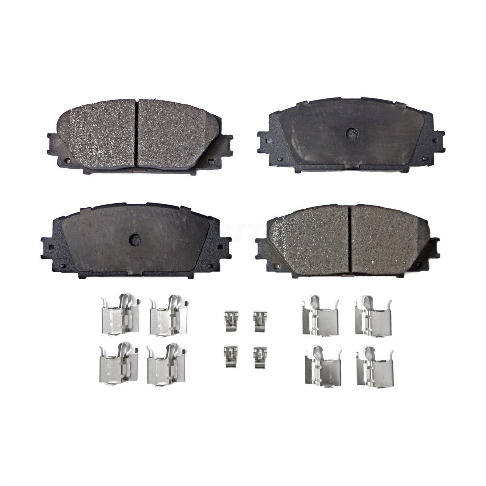Front Semi-Metallic Disc Brake Pads PPF-D1184 For Toyota Yaris Prius C Scion iQ