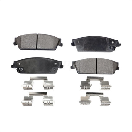 Rear Semi-Metallic Disc Brake Pads PPF-D1194 For Chevrolet GMC Sierra 1500 Silverado Avalanche Tahoe