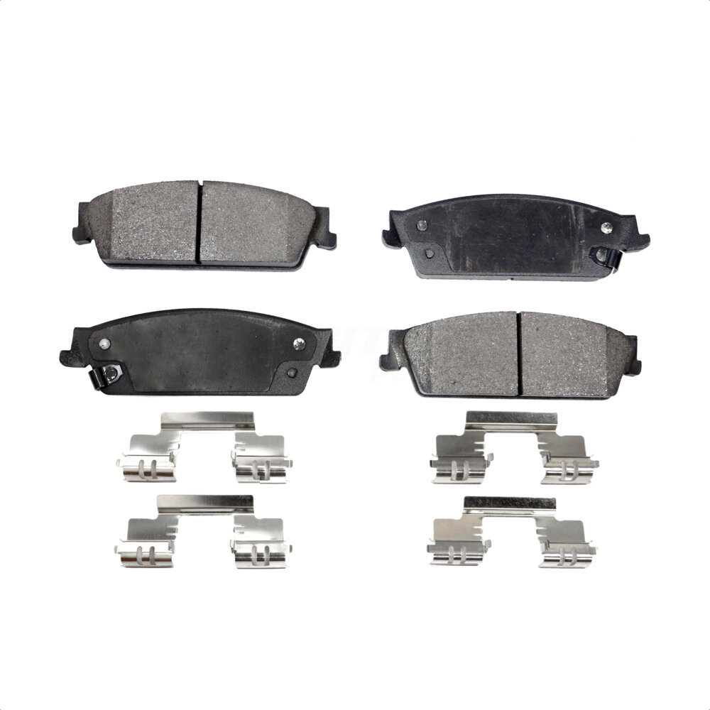 Rear Semi-Metallic Disc Brake Pads PPF-D1194 For Chevrolet GMC Sierra 1500 Silverado Avalanche Tahoe