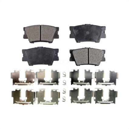 Rear Semi-Metallic Disc Brake Pads PPF-D1212 For Toyota RAV4 Camry Matrix Lexus ES350 Pontiac Vibe