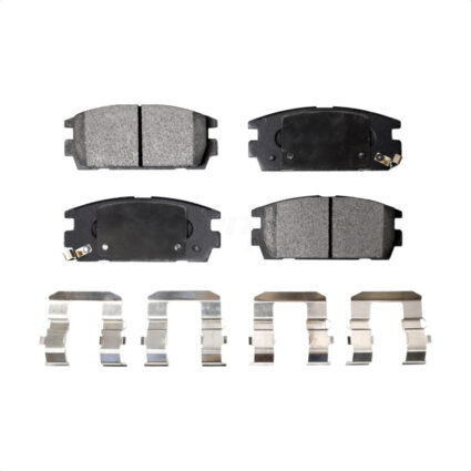 Rear Semi-Metallic Disc Brake Pads PPF-D1275 For Chevrolet Equinox GMC Terrain Pontiac Torrent Vue