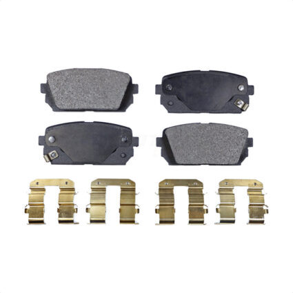 Rear Semi-Metallic Disc Brake Pads PPF-D1296 For 2007-2012 Kia Rondo