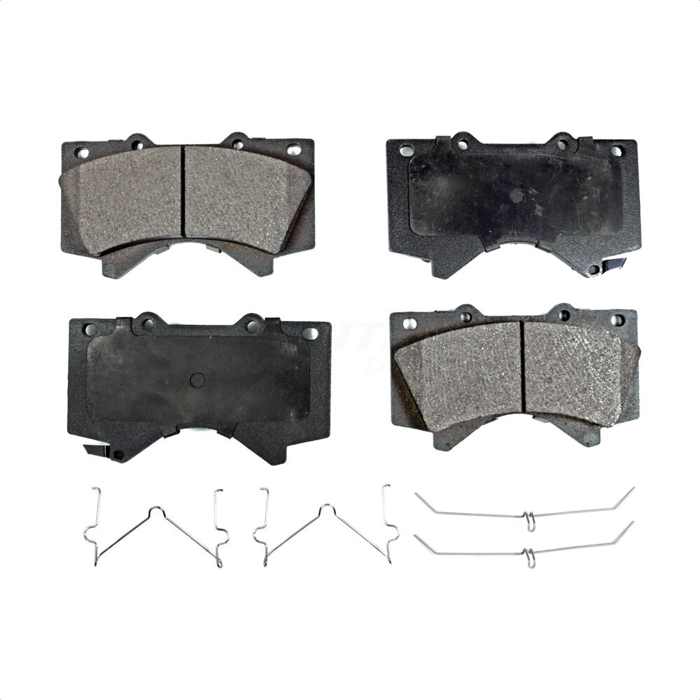 Front Semi-Metallic Disc Brake Pads PPF-D1303 For Toyota Tundra Sequoia Lexus LX570 Land Cruiser