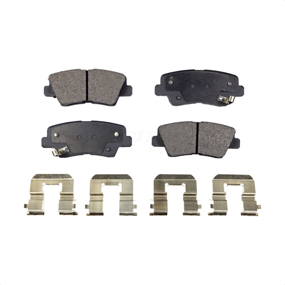 Rear Semi-Metallic Disc Brake Pads PPF-D1313 For Hyundai Sonata Kia Soul Optima Elantra Accent Azera