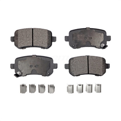 Rear Semi-Metallic Disc Brake Pads PPF-D1326 For Dodge Grand Caravan Journey Chrysler Town & Country