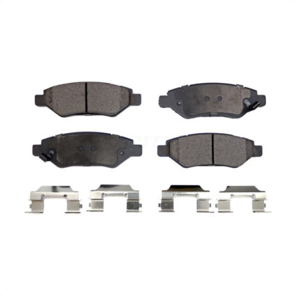 Rear Semi-Metallic Disc Brake Pads PPF-D1337 For Cadillac SRX Chevrolet Camaro CTS Saab 9-4X