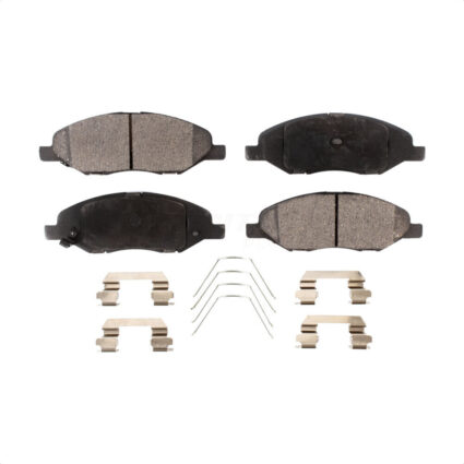 Front Semi-Metallic Disc Brake Pads PPF-D1345 For Nissan Versa