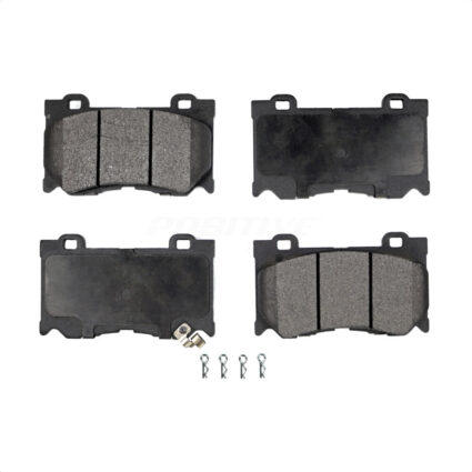 Front Semi-Metallic Disc Brake Pads PPF-D1346 For INFINITI Q50 G37 Nissan 370Z Q60 M37 FX50 Z QX70