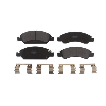 Front Semi-Metallic Disc Brake Pads PPF-D1363 For Chevrolet GMC Sierra 1500 Silverado Cadillac Tahoe