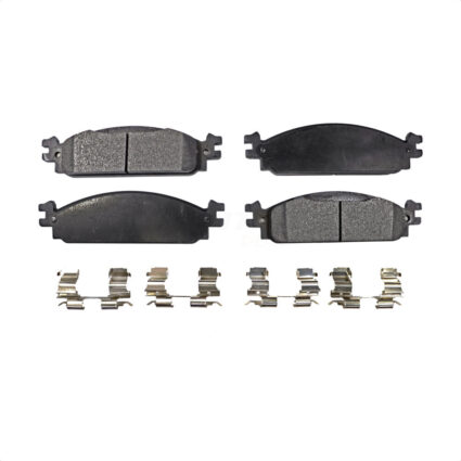 Front Semi-Metallic Disc Brake Pads PPF-D1376 For 2009-2010 Lincoln MKS