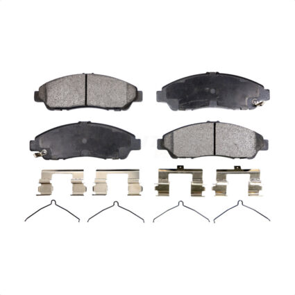 Front Semi-Metallic Disc Brake Pads PPF-D1378 For Honda Pilot Acura MDX RLX ZDX