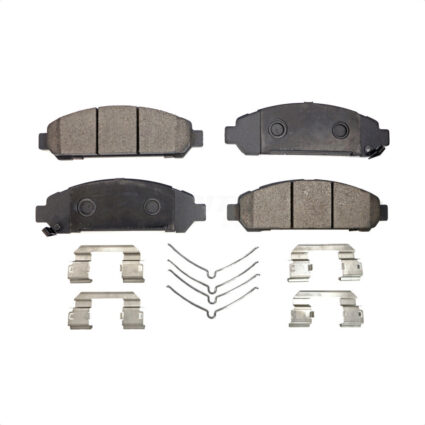 Front Semi-Metallic Disc Brake Pads PPF-D1401 For 2009-2016 Toyota Venza