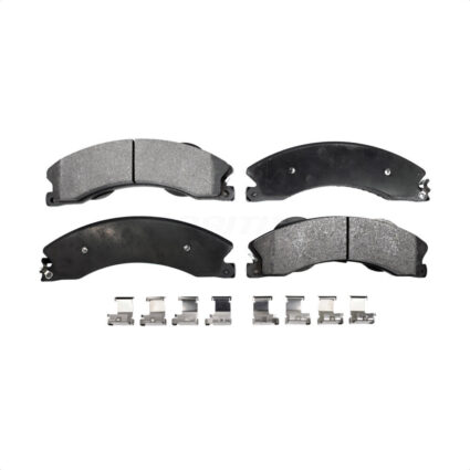 Semi-Metallic Disc Brake Pads PPF-D1411 For GMC Chevrolet Sierra 2500 HD Silverado 3500 Savana TITAN