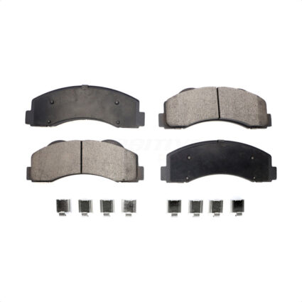 Front Semi-Metallic Disc Brake Pads PPF-D1414 For 2010-2017 Ford F-150 Expedition Lincoln Navigator