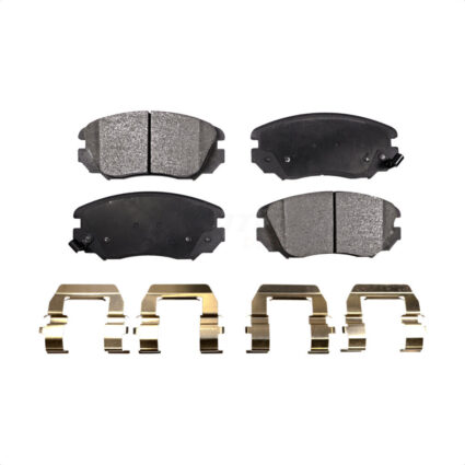 Front Semi-Metallic Disc Brake Pads PPF-D1421 For Chevrolet Equinox GMC Terrain Buick Malibu Impala