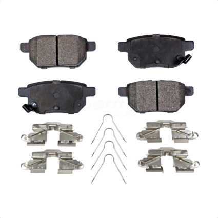 Rear Semi-Metallic Disc Brake Pads PPF-D1423 For Toyota Corolla Matrix Yaris Prius Prime Pontiac iM