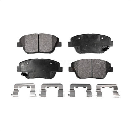 Front Semi-Metallic Disc Brake Pads PPF-D1444 For Hyundai Sonata Kia Optima