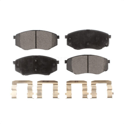 Front Semi-Metallic Disc Brake Pads PPF-D1447 For Hyundai Tucson Kia Sportage FWD
