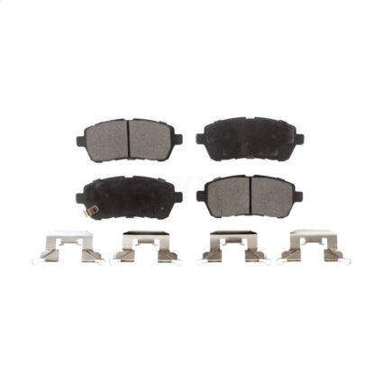 Front Semi-Metallic Disc Brake Pads PPF-D1454A For 2011-2014 Mazda 2