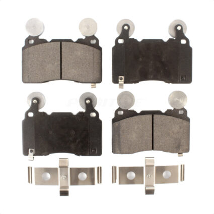 Front Semi-Metallic Disc Brake Pads PPF-D1474 For Chevrolet Camaro Corvette Cadillac CTS CT6 SS ELR