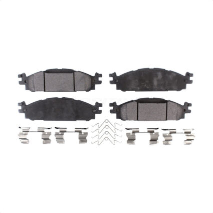 Front Semi-Metallic Disc Brake Pads PPF-D1508 For Ford Explorer Flex Taurus Lincoln MKT MKS