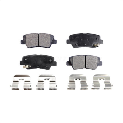Rear Semi-Metallic Disc Brake Pads PPF-D1544 For Hyundai Kia Elantra Accent Rio Forte GT Soul Optima