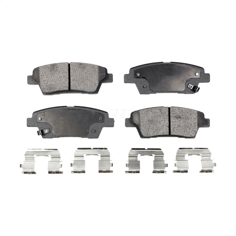 Rear Semi-Metallic Disc Brake Pads PPF-D1551 For Hyundai Genesis Mini Cooper Countryman Paceman G80