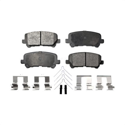 Rear Semi-Metallic Disc Brake Pads PPF-D1585 For Honda Odyssey Pilot Acura MDX ZDX