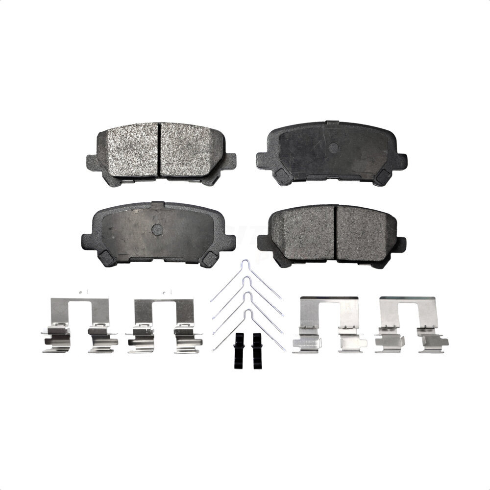 Rear Semi-Metallic Disc Brake Pads PPF-D1585 For Honda Odyssey Pilot Acura MDX ZDX