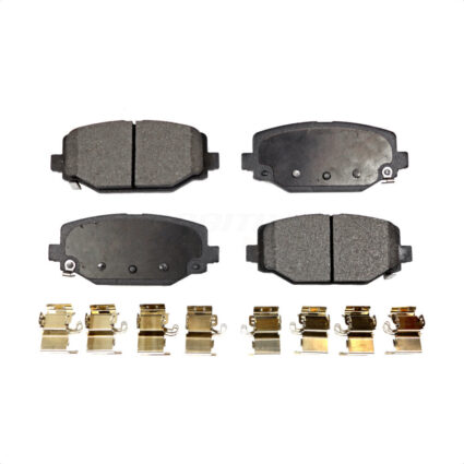Rear Semi-Metallic Disc Brake Pads PPF-D1596 For Dodge Grand Caravan Journey Chrysler Town & Country