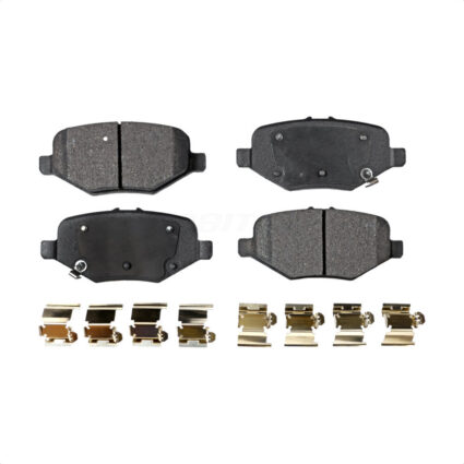 Rear Semi-Metallic Disc Brake Pads PPF-D1612 For Ford Explorer Flex Taurus Police Interceptor Sedan