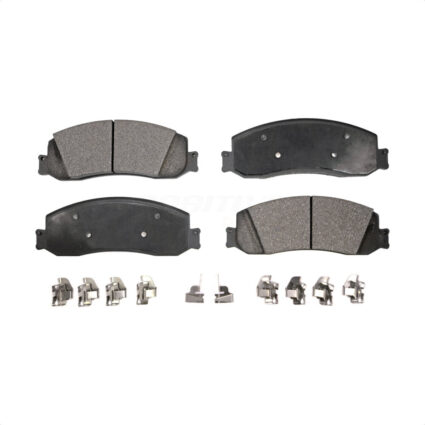 Front Semi-Metallic Disc Brake Pads PPF-D1631 For Ford F-350 Super Duty F-250