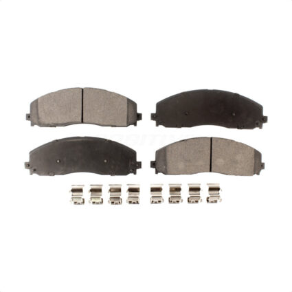 Front Semi-Metallic Disc Brake Pads PPF-D1680 For Ford F-350 Super Duty F-250 F-450