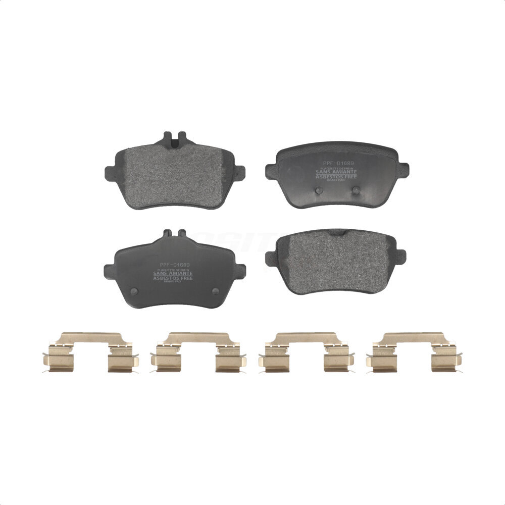 Rear Semi-Metallic Disc Brake Pads PPF-D1689 For Mercedes-Benz S550 SL550 S560 SL450 S450 Maybach