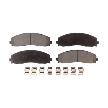 Rear Semi-Metallic Disc Brake Pads PPF-D1691 For Ford F-350 Super Duty F-250 F-450