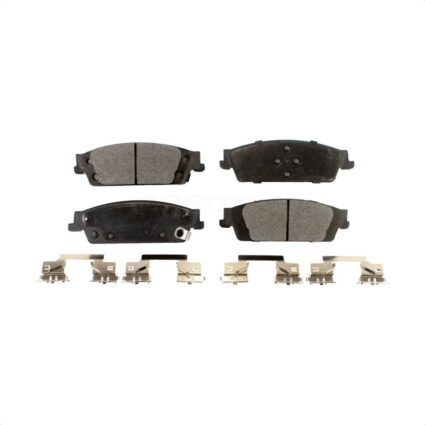 Rear Semi-Metallic Disc Brake Pads PPF-D1707 For Chevrolet GMC Silverado 1500 Sierra Tahoe Yukon XL