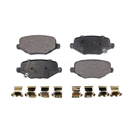 Rear Semi-Metallic Disc Brake Pads PPF-D1719 For Dodge Grand Caravan Chrysler Town & Country Journey