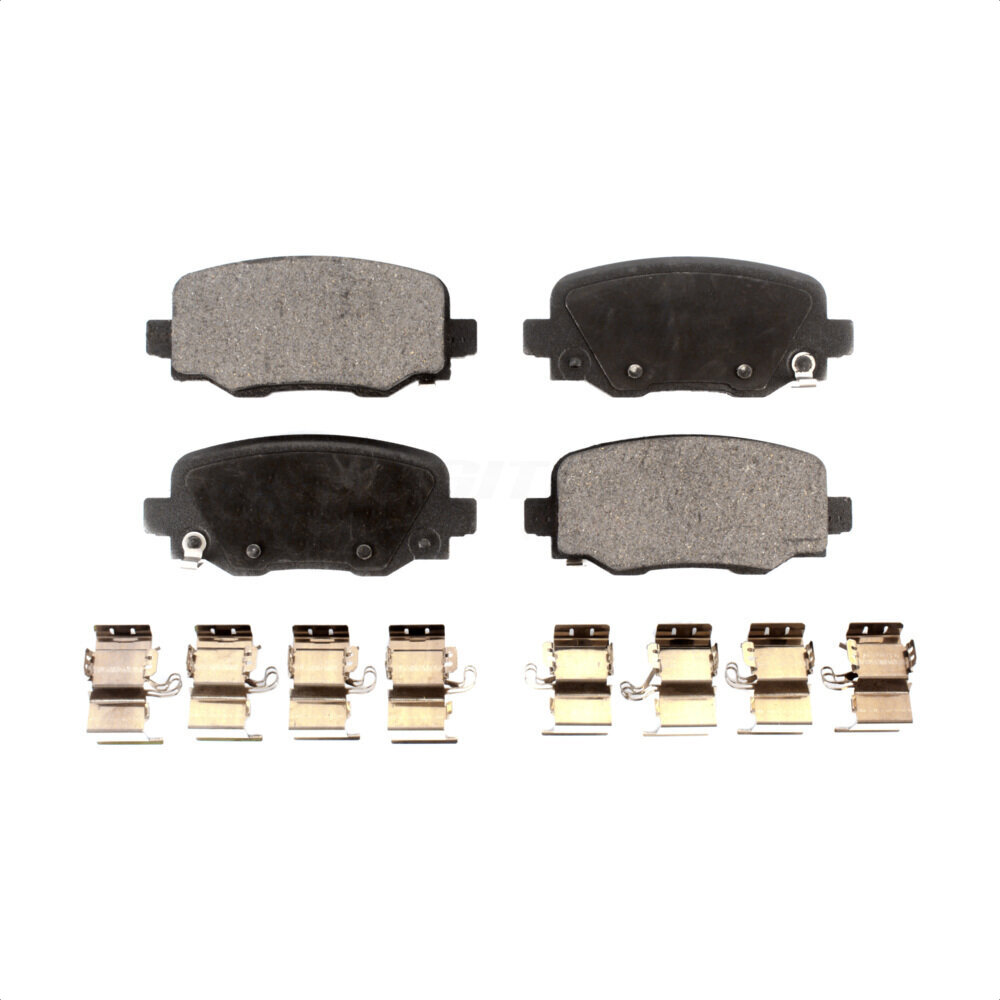 Rear Semi-Metallic Disc Brake Pads PPF-D1734 For Jeep Cherokee Chrysler 200