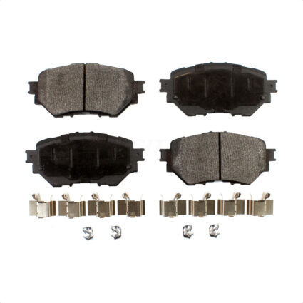 Front Semi-Metallic Disc Brake Pads PPF-D1759 For 2014-2018 Mazda 3 Sport